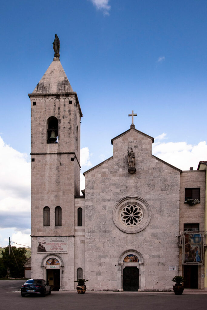 Facciata del convento di San Nicandro - Venafro