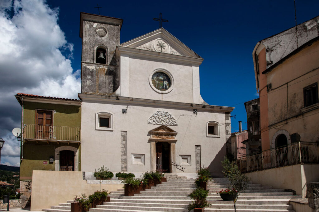 Facciata della chiesa di San Pietro Martire a Fornelli
