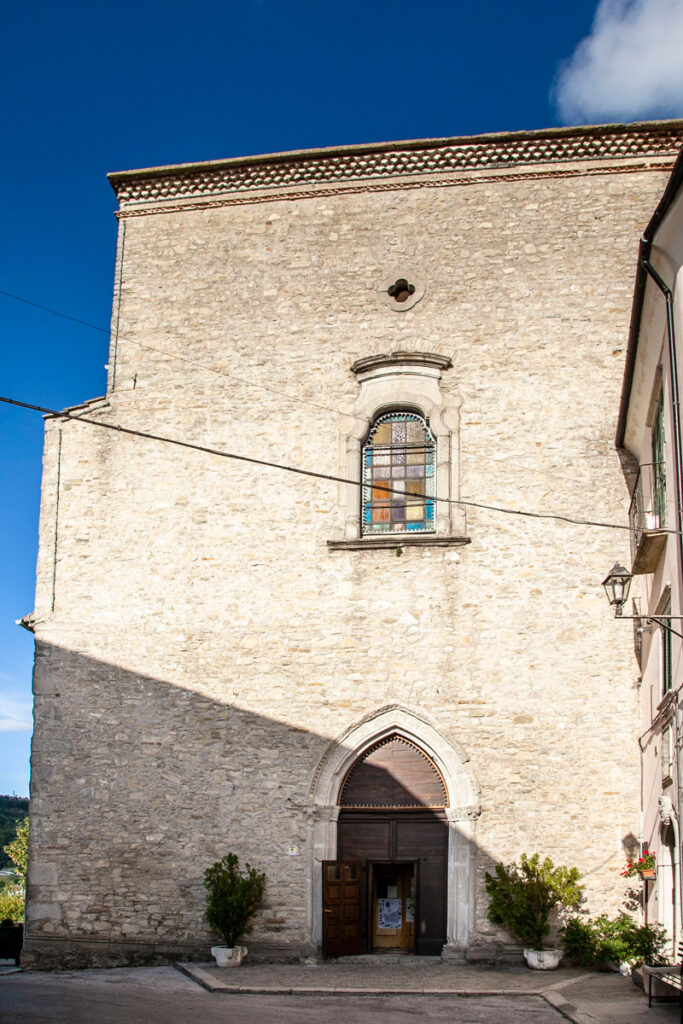 Facciata della chiesa di Sant'Antonio Abate - Agnone
