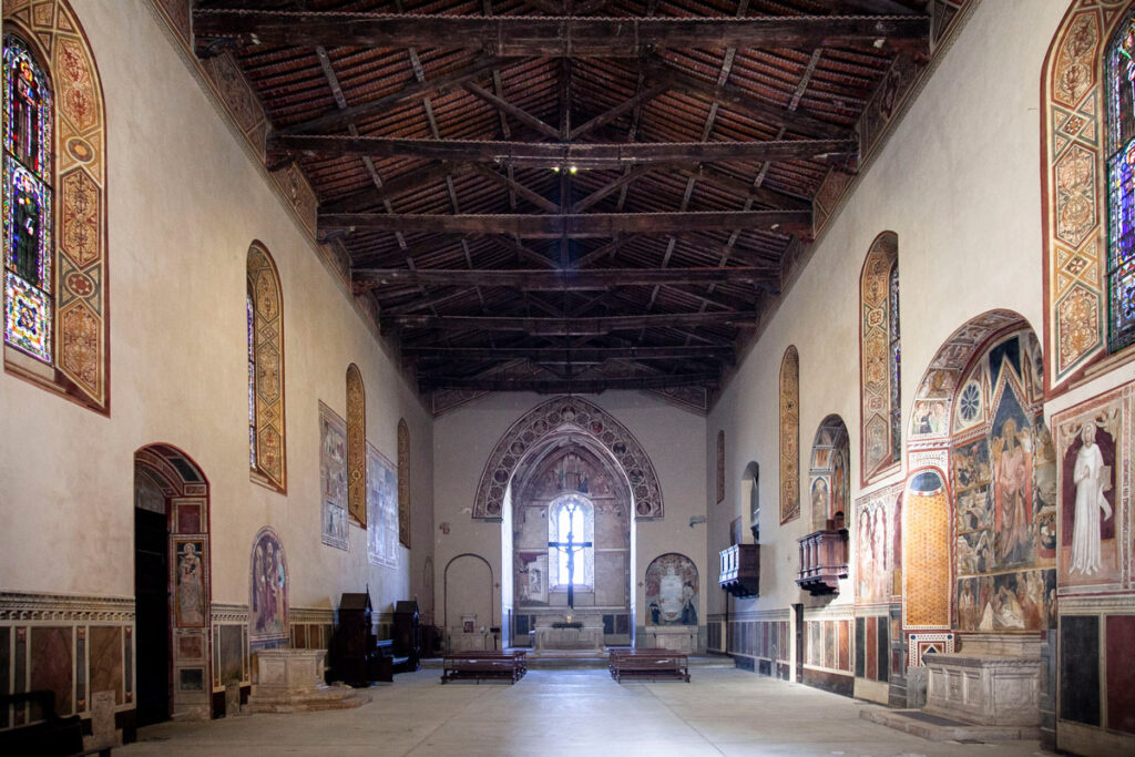 Interni della chiesa di Sant'Agostino