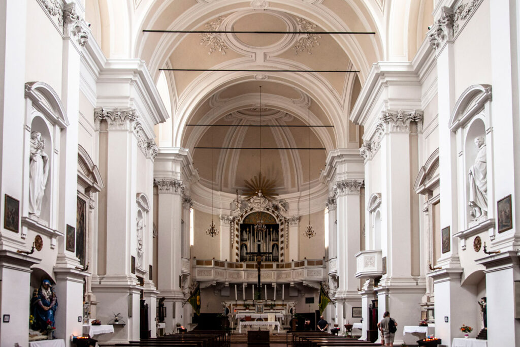 Interni della chiesa di Sant'Agostino