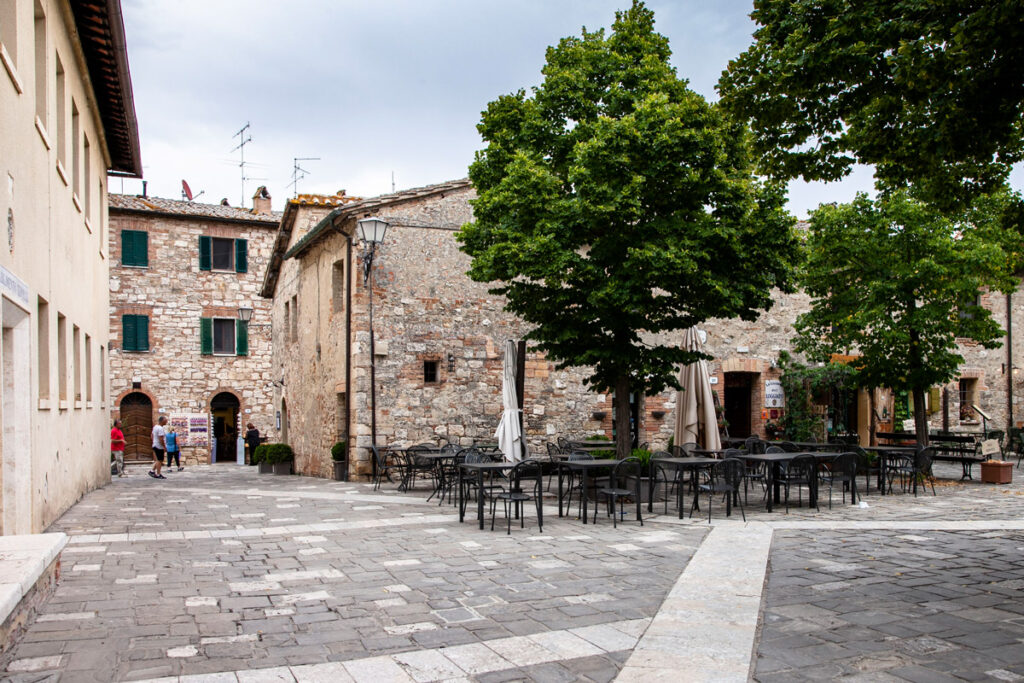 Piazza del Moretto di Bagno Vignoni