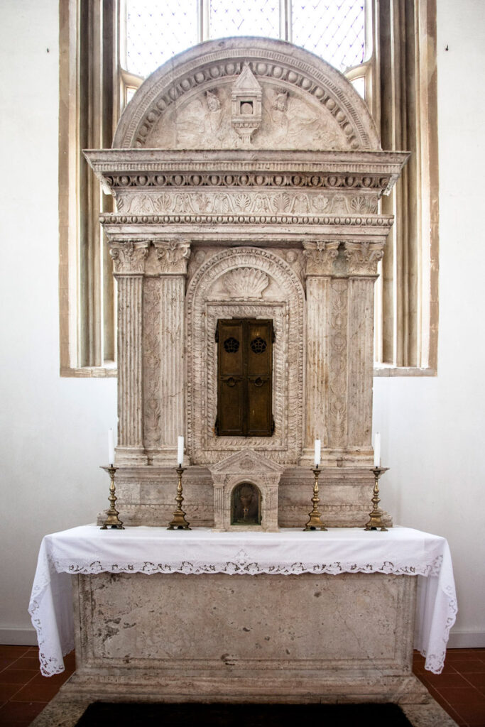 Tabernacolo del Santissimo Sacramento nella cattedrale di Santa Maria Assunta
