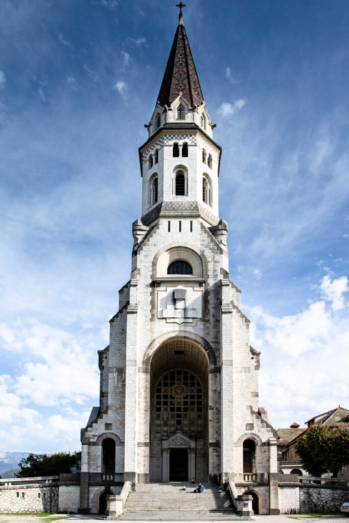 Facciata della basilica della Visitazione - Annecy