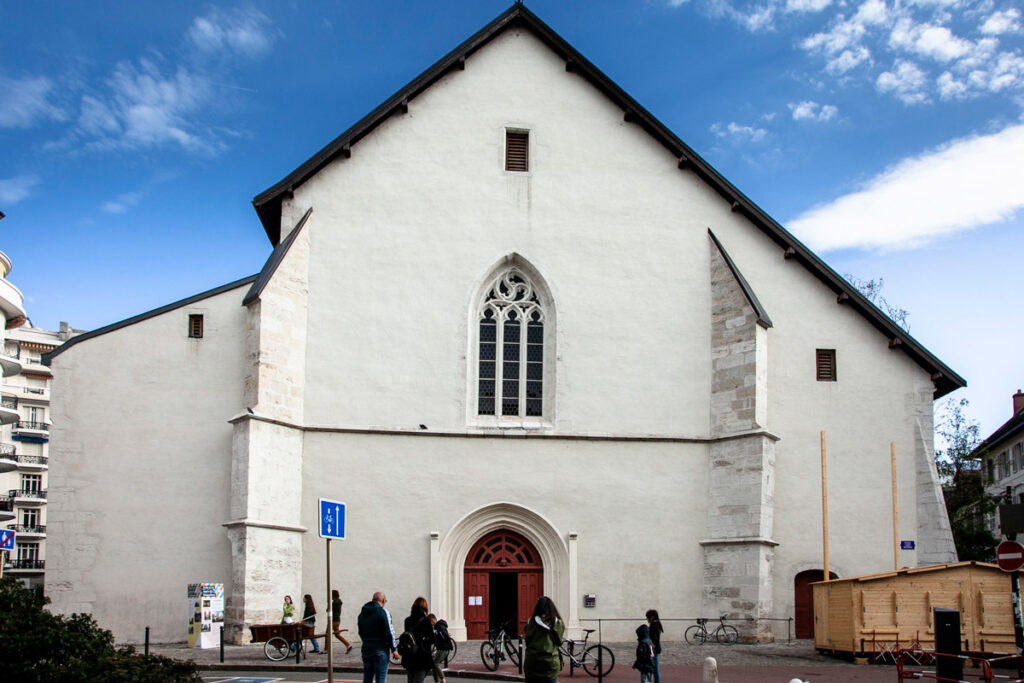 Facciata della chiesa di San Maurizio - Annecy