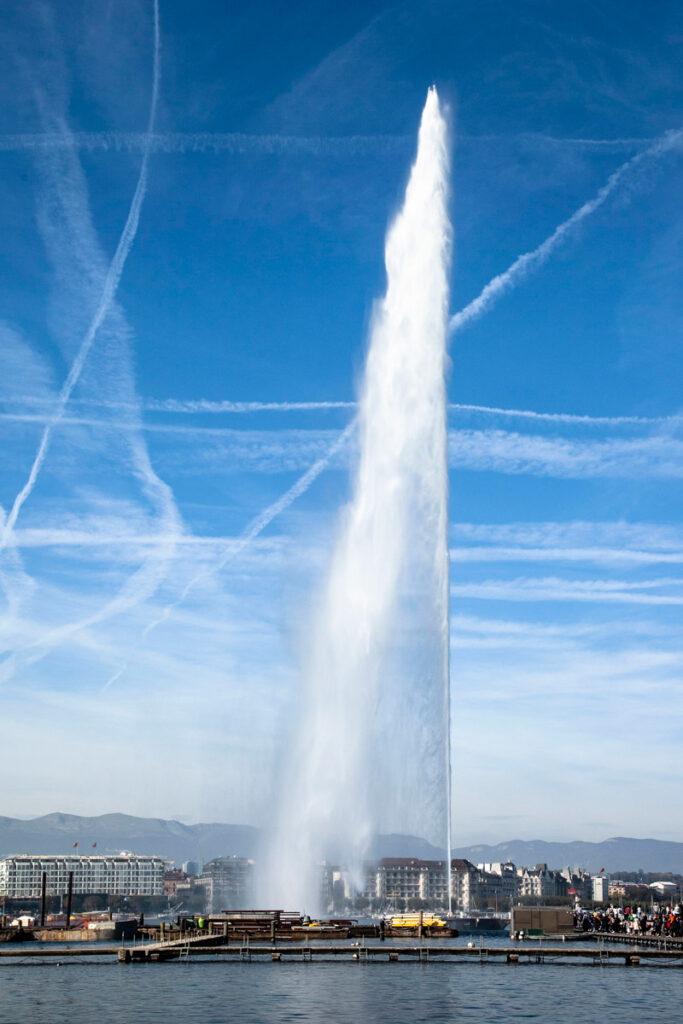 Jet d'Eau - Fontana simbolo di Ginevra
