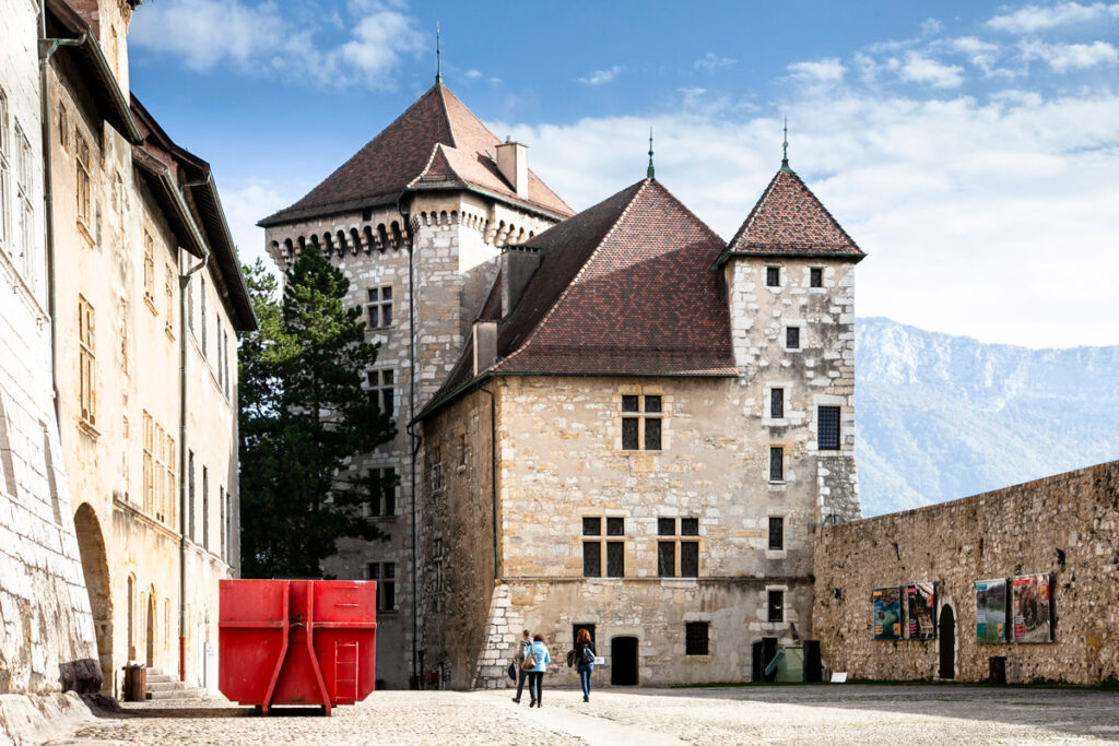 Torri del castello di Annecy