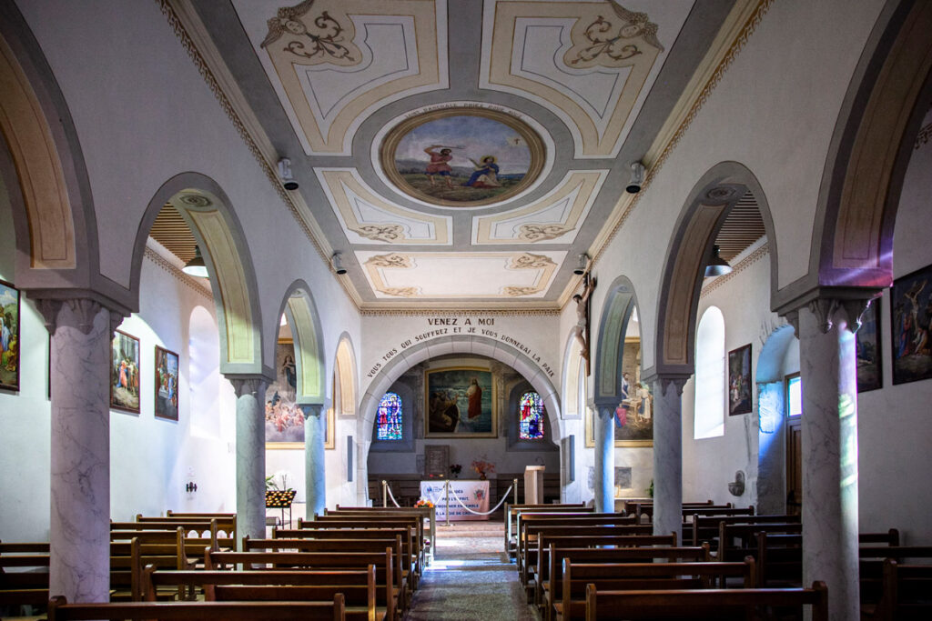 Interni della chiesa di San Pancrazio