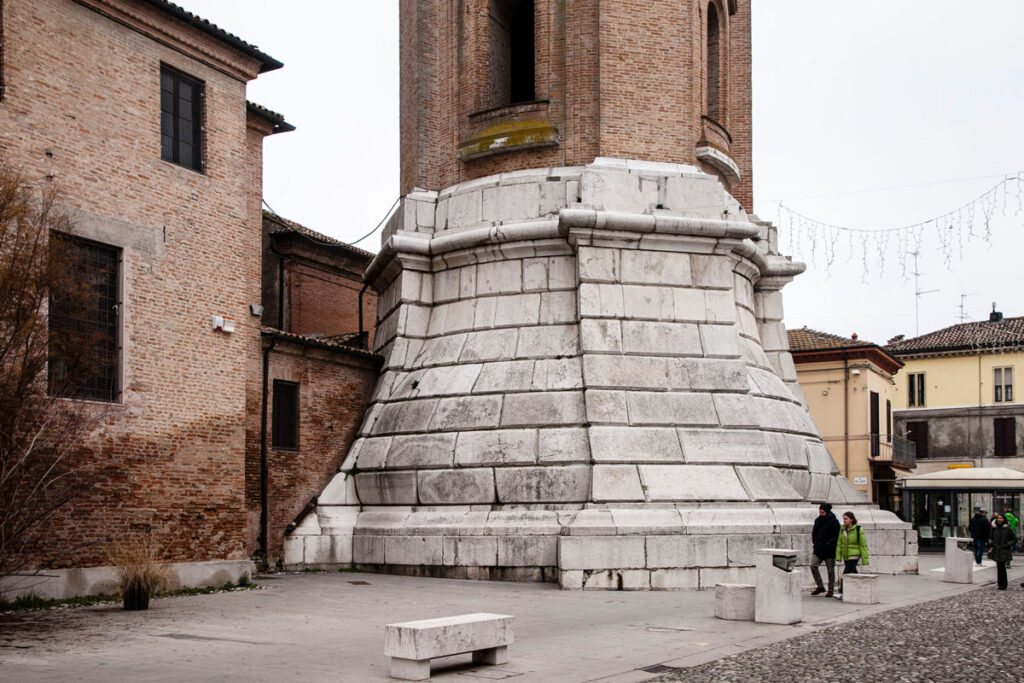 Antica base del campanile di San Cassiano
