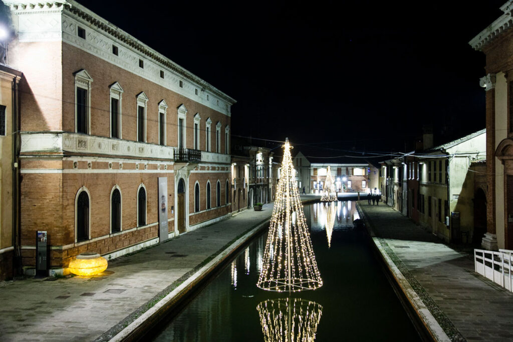 Palazzo Bellini di notte - Comacchio