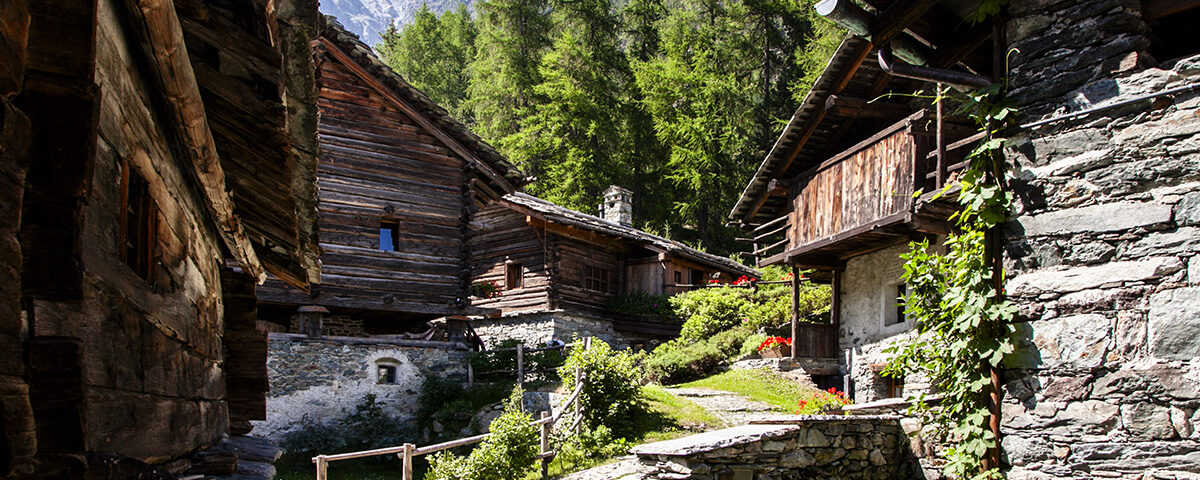 Case in legno e pietra - Villaggio Walser
