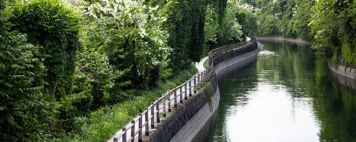 Passeggiata lungo il canale Villoresi a Tornavento