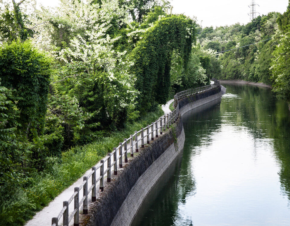Passeggiata lungo il canale Villoresi a Tornavento