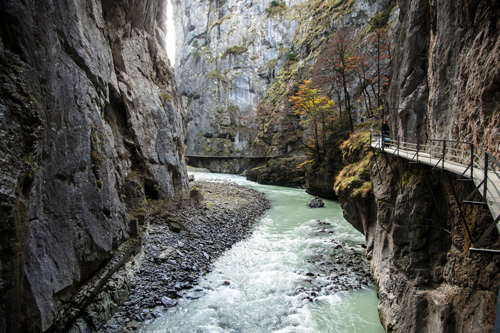 Gole raggiungibili in treno in Svizzera