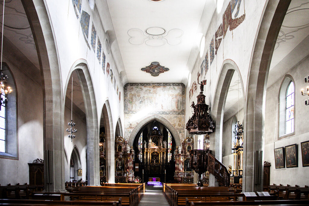 Interni della Franziskanerkirche