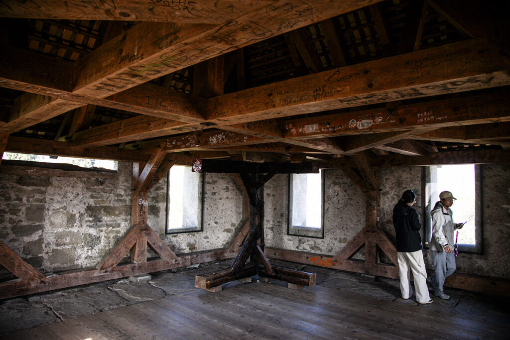 Interno della torre Schirmerturm