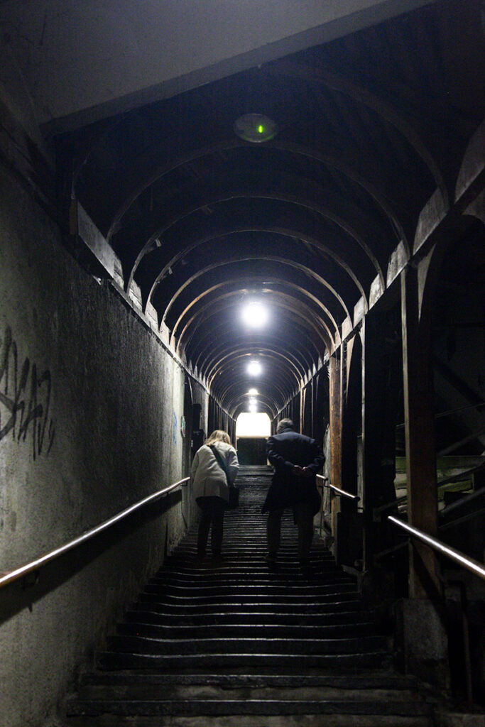 Salita lungo la Kirketreppe