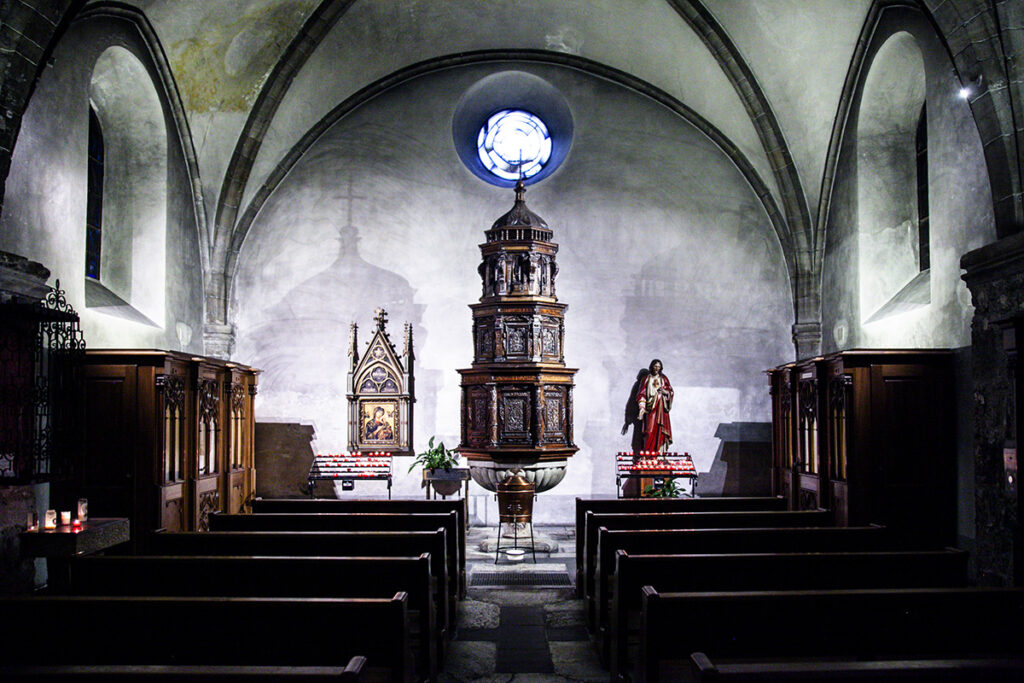 Cappella della chiesa Notre Dame du Glarier