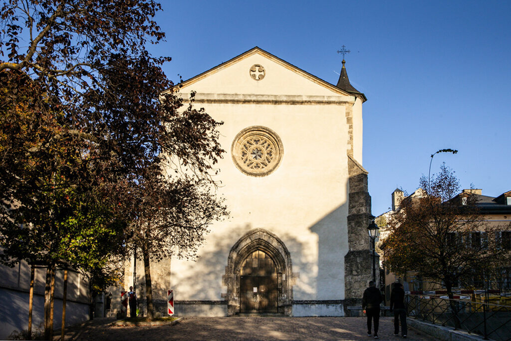 Facciata della chiesa di San Teudule a Sion