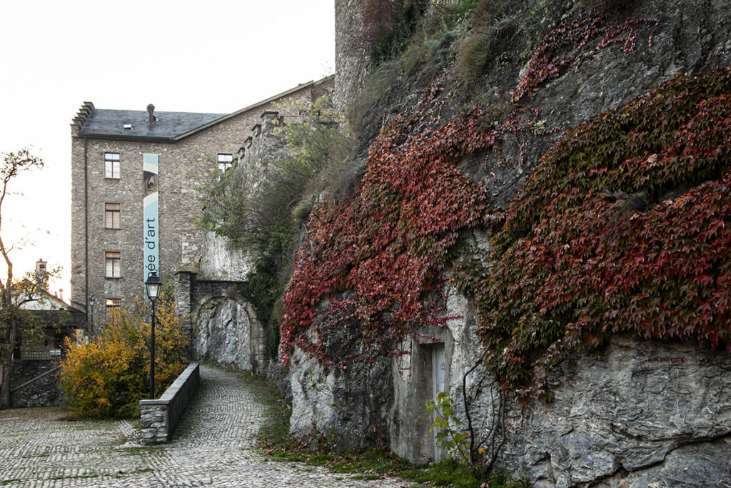 Ingresso al castello Majorie e Vidomnat - Sion