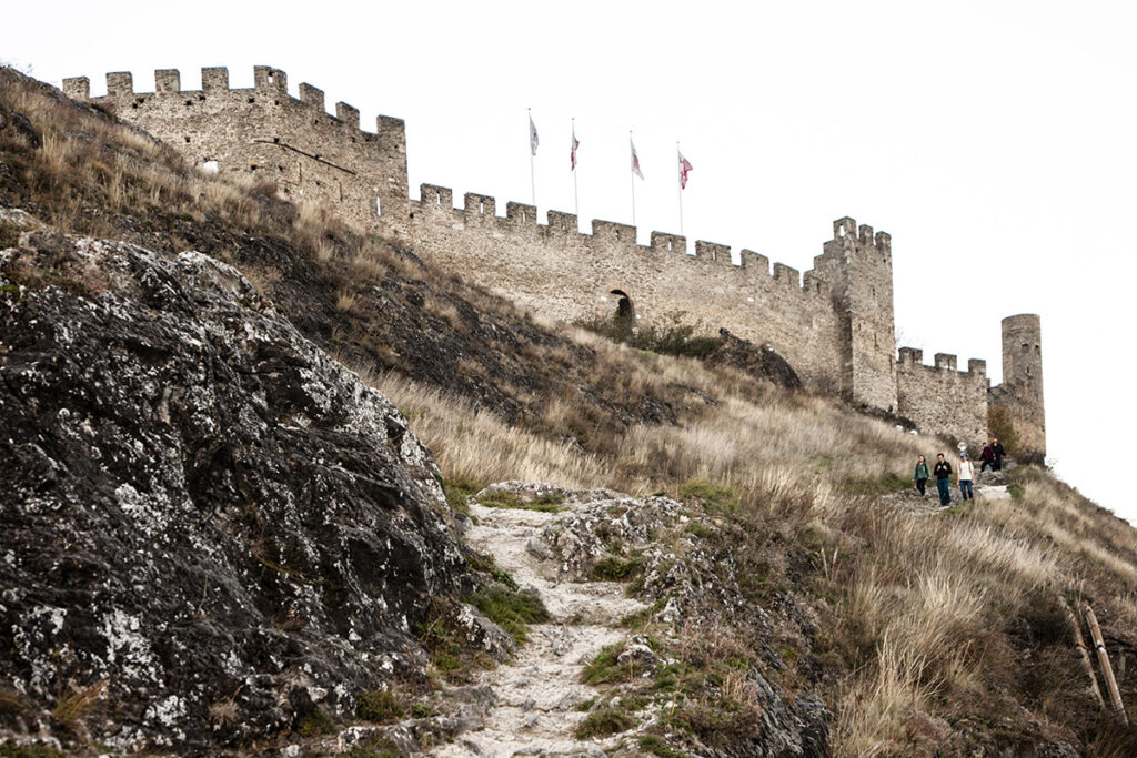 Merletti del castello Tourbillon