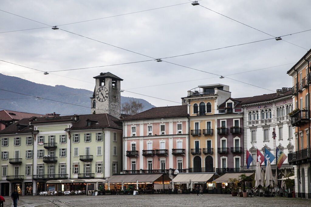 Piazza principale di Locarno
